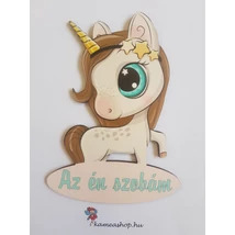 Ajtótábla gyerekszoba unikornis Ajtótábla gyerekszoba unikornis