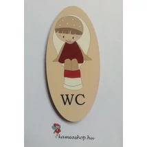 Helyiségjelölő  wc